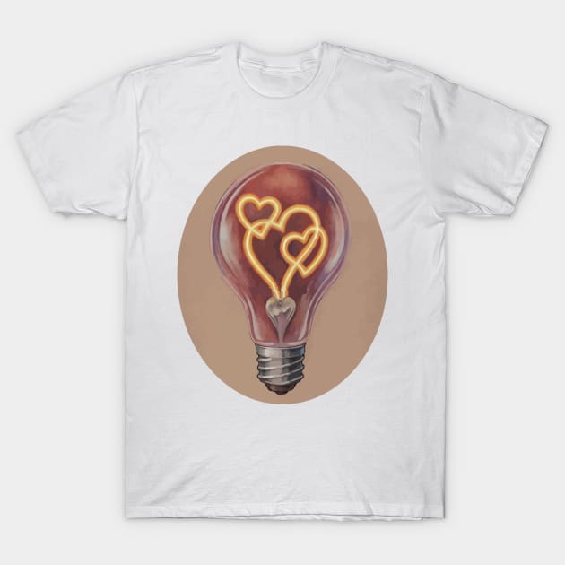 Heart's Light T-Shirt by danonbentley